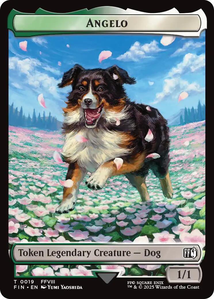 Angelo // Darkstar Double-Sided Token [FINAL FANTASY Tokens]-1