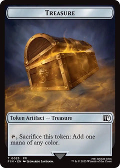 Hero (0004) // Treasure Double-Sided Token [FINAL FANTASY Tokens]-2