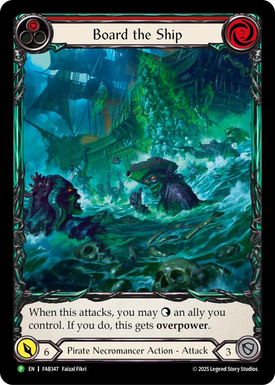 Board the Ship [FAB347] (Promo)  Rainbow Foil-1