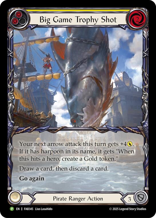 Big Game Trophy Shot [FAB345] (Promo)  Rainbow Foil-1