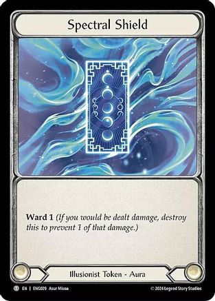 Spectral Shield [ENG029] (Part the Mistveil Enigma Blitz Deck)