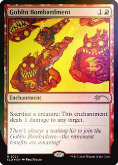 Goblin Bombardment (2024) (Rainbow Foil) [Secret Lair Drop Series]-1