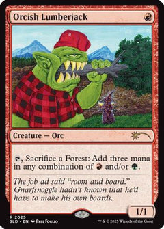 Orcish Lumberjack (2025) [Secret Lair Drop Series]-1