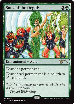 Song of the Dryads (2027) [Secret Lair Drop Series]-1
