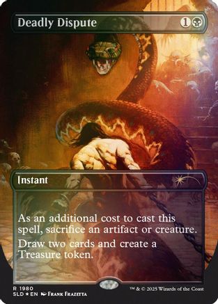 Deadly Dispute (1980) (Rainbow Foil) [Secret Lair Drop Series]-1