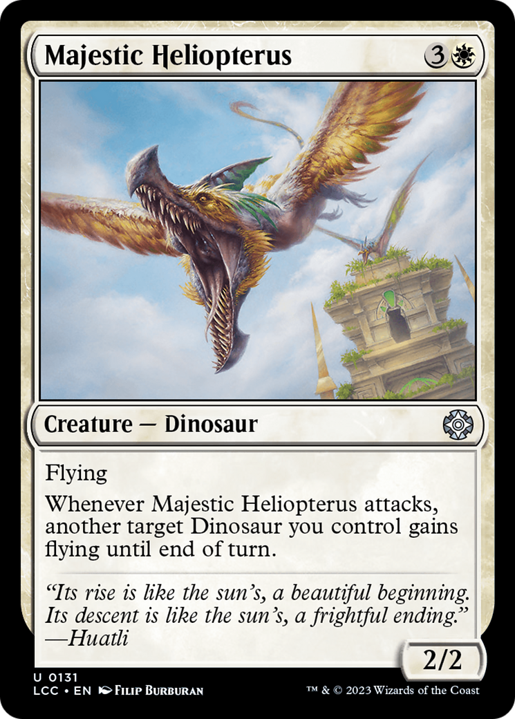 Majestic Heliopterus [The Lost Caverns of Ixalan Commander]-1