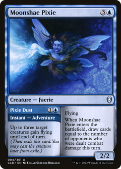 Moonshae Pixie // Pixie Dust [Commander Legends: Battle for Baldur's Gate]-1