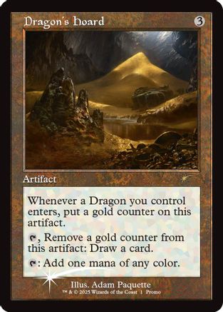 Dragon's Hoard (Retro Frame) [Wizards Play Network 2025]-1