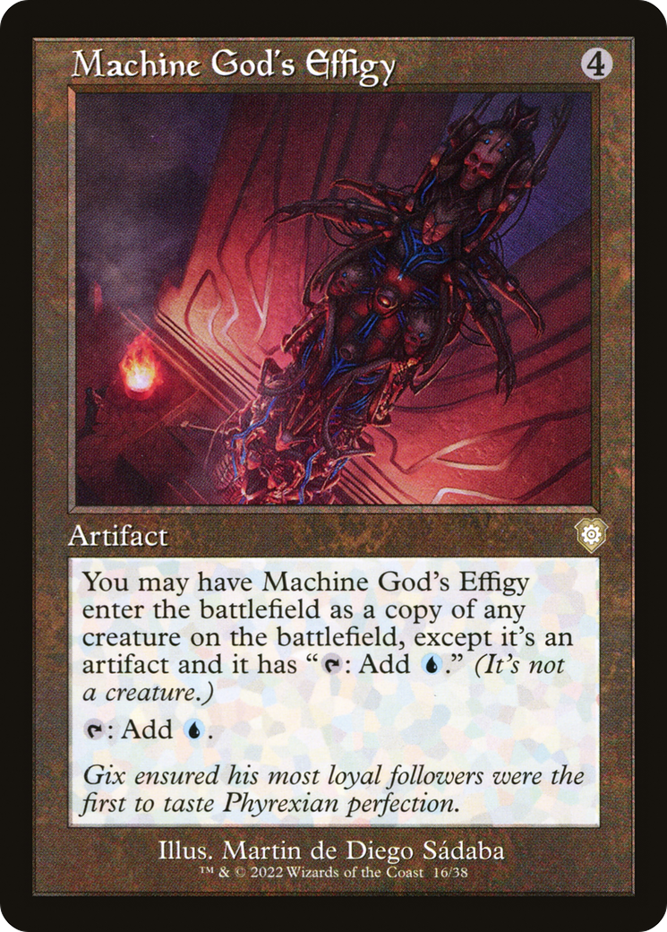 Machine God's Effigy (Retro) [The Brothers' War Commander]-1