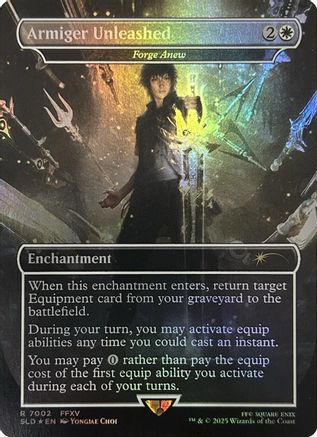 Armiger Unleashed - Forge Anew (Rainbow Foil) [Secret Lair Drop Series]-1