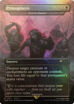 Primogenesis - Feed the Swarm (Rainbow Foil) [Secret Lair Drop Series]-1