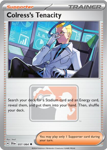 Colress's Tenacity (057/064) [League & Championship Cards]-1
