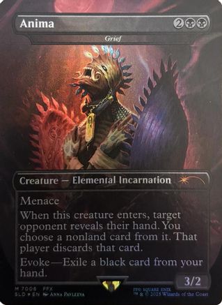 Anima - Grief (Rainbow Foil) [Secret Lair Drop Series]-1