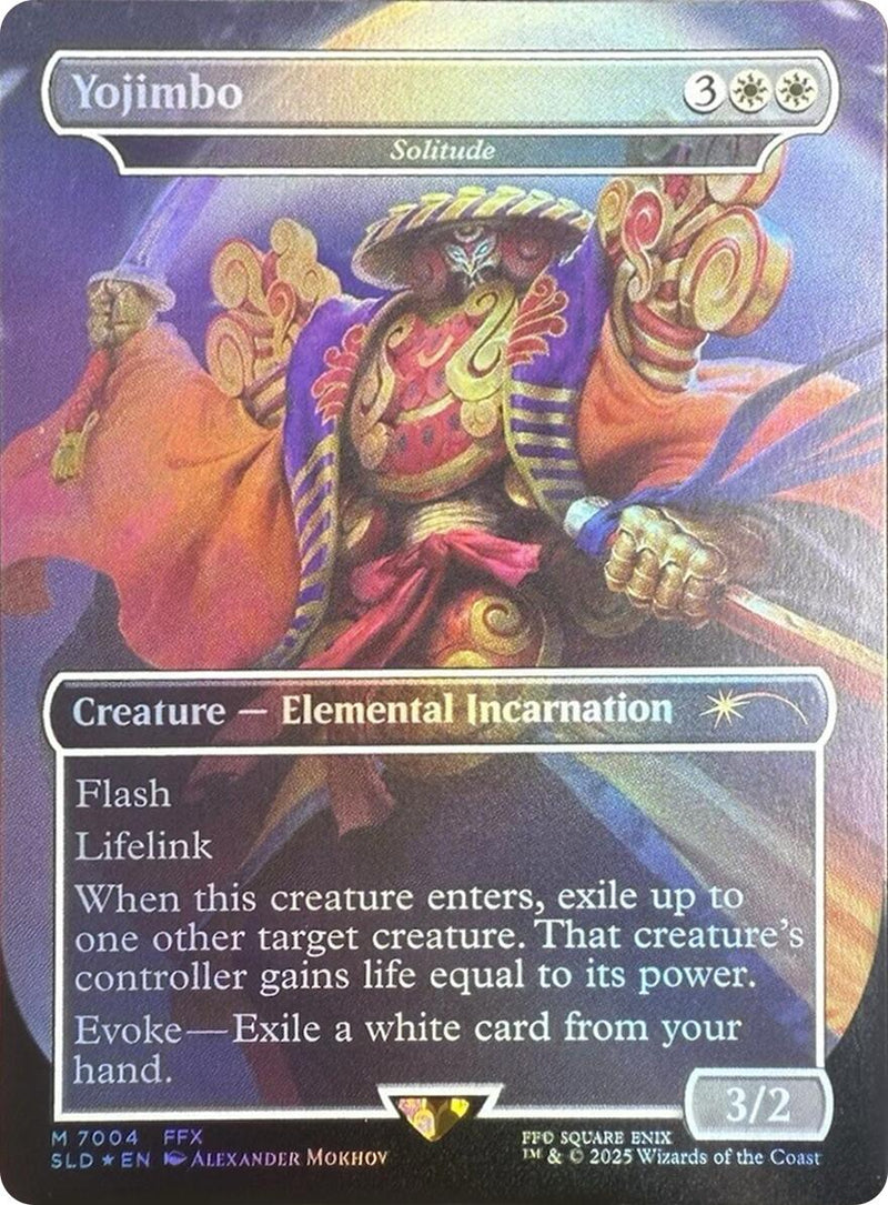 Yojimbo - Solitude (Rainbow Foil) [Secret Lair Drop Series]-1