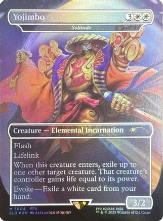 Yojimbo - Solitude (Rainbow Foil) (SLD-7004) - Secret Lair Drop Series Foil-1