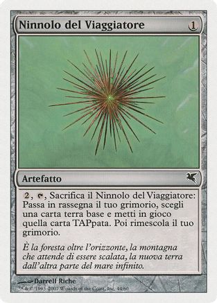 Wayfarer's Bauble (Italian) - "Ninnolo del Viaggiatore" (D44) (PSAL-D44) - Magic Encyclopedia 2005 (Salvat/Hachette)-1