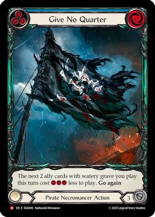Give No Quarter (Extended Art) [SEA049] (High Seas)  Rainbow Foil-1