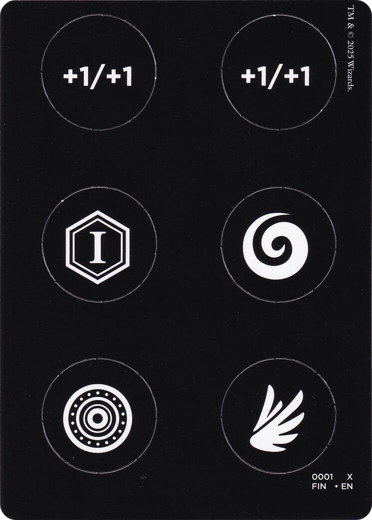 Punch Card Token (0001 // 0002) [FINAL FANTASY Tokens]-1