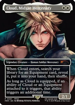 Cloud, Midgar Mercenary [Pro Tour Promos]-1