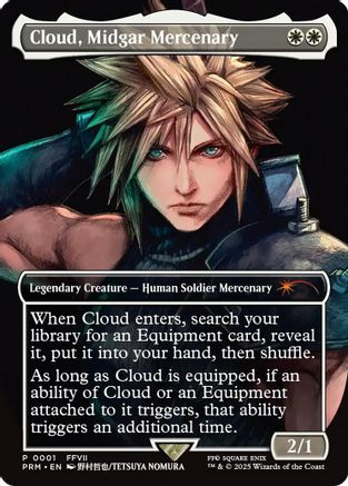 Cloud, Midgar Mercenary [Pro Tour Promos]-1