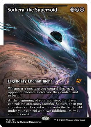 Sothera, the Supervoid (Showcase Fracture Foil) (Japanese) [Edge of Eternities]-1