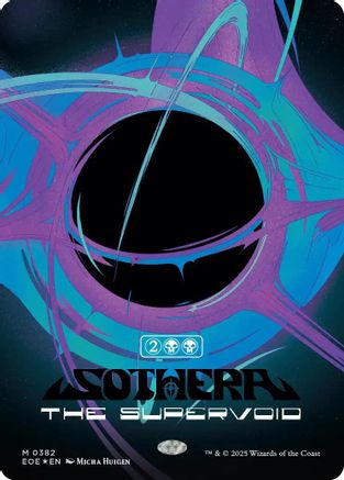 Sothera, the Supervoid (Singularity Foil) [Edge of Eternities]-1