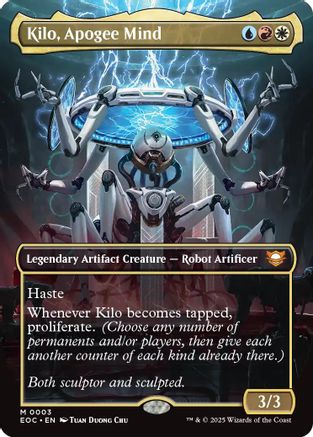 Kilo, Apogee Mind (Borderless) [Edge of Eternities Commander]-1