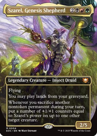 Szarel, Genesis Shepherd (Borderless) [Edge of Eternities Commander]-1