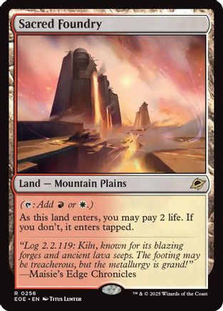Sacred Foundry [Edge of Eternities]