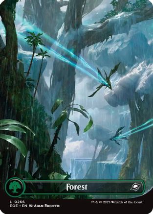 Forest (0266) (Borderless) [Edge of Eternities]-1
