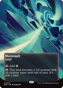 Mutavault (0073) (Borderless) [Edge of Eternities: Stellar Sights]-1