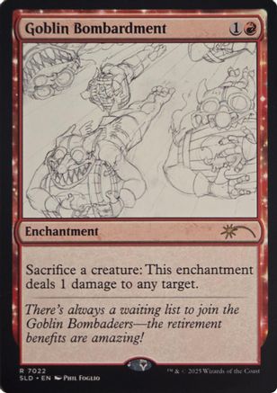 Goblin Bombardment (7022) [Secret Lair Drop Series]-1