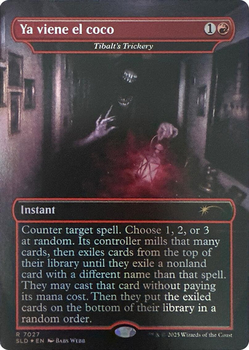 Ya viene el coco - Tibalt's Trickery (Rainbow Foil) [Secret Lair Drop Series]-1