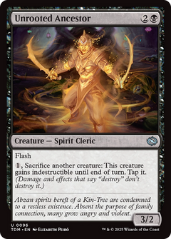 Unrooted Ancestor (TDM-096) - Tarkir: Dragonstorm Foil-1