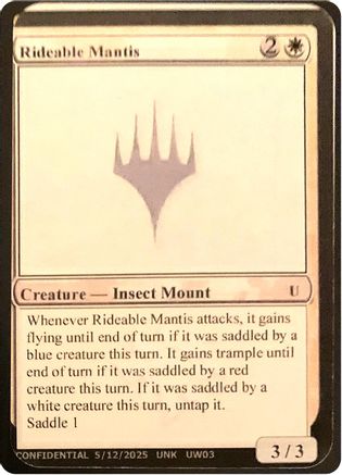Rideable Mantis [Unknown Event]-1