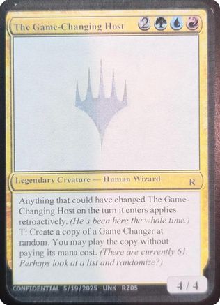 The Game-Changing Host [Unknown Event]-1
