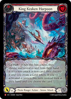 King Kraken Harpoon (Extended Art) [SEA085] (High Seas)  Rainbow Foil-1