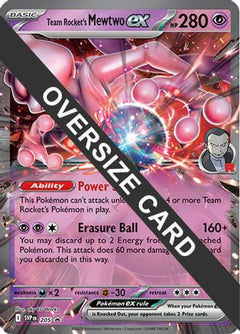 Team Rocket's Mewtwo ex (205) (Jumbo Card) [Scarlet & Violet: Black Star Promos]-1
