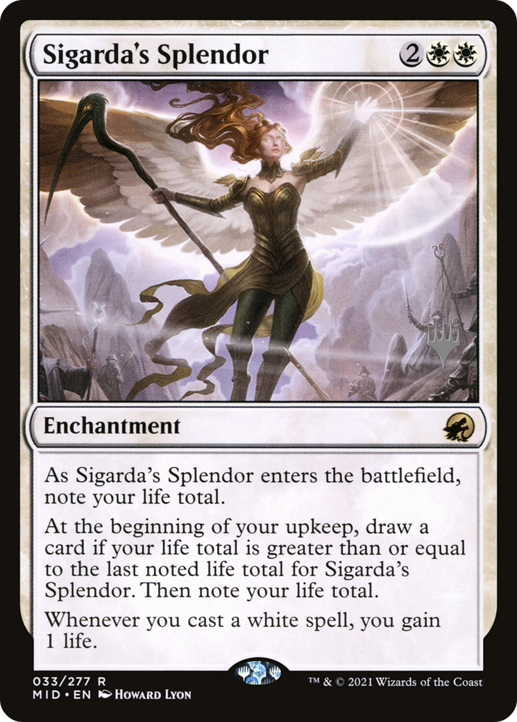 Sigarda's Splendor (Promo Pack) [Innistrad: Midnight Hunt Promos]-1