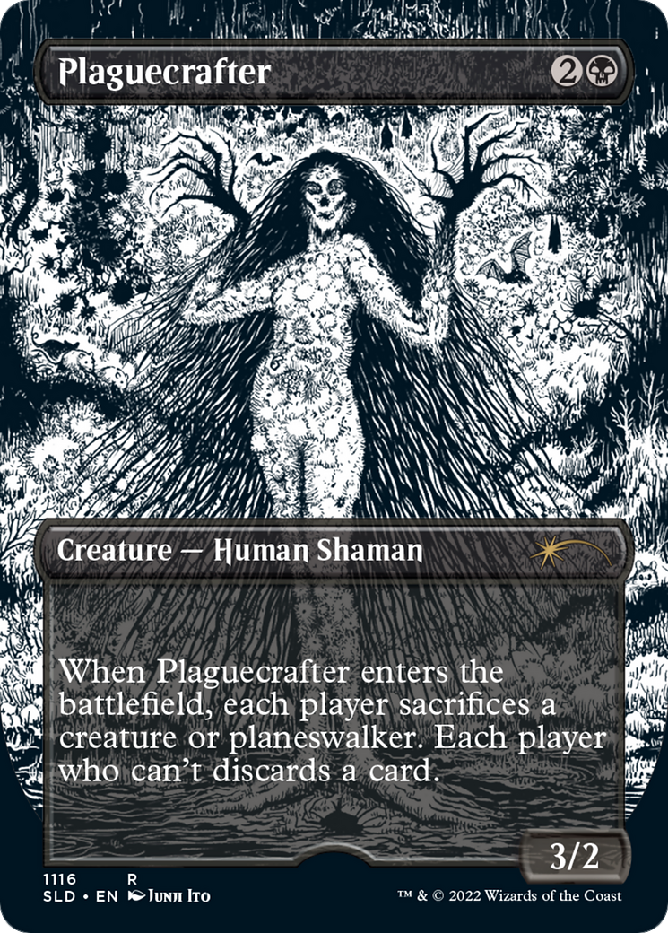 Plaguecrafter (Japanese Borderless) [Secret Lair Drop Series]-1
