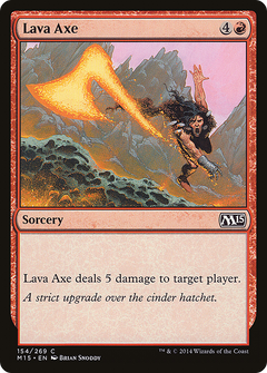 Lava Axe [Magic 2015]-1