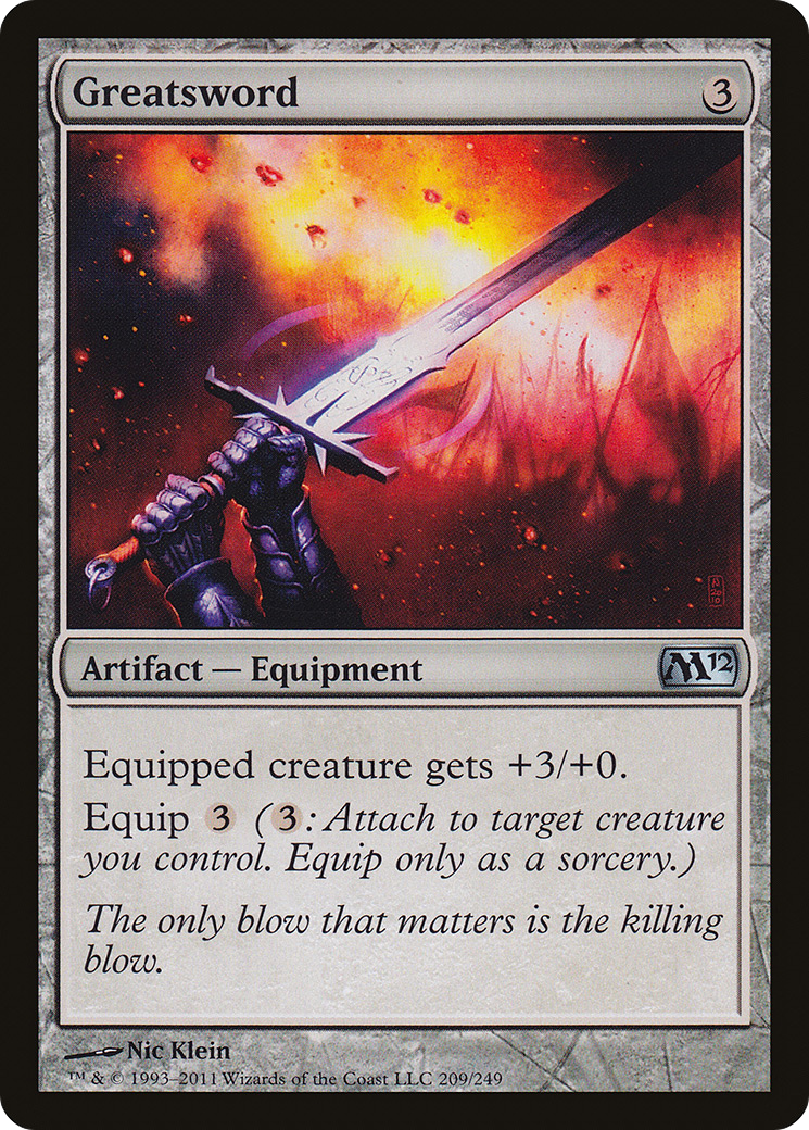 Greatsword [Magic 2012]-1