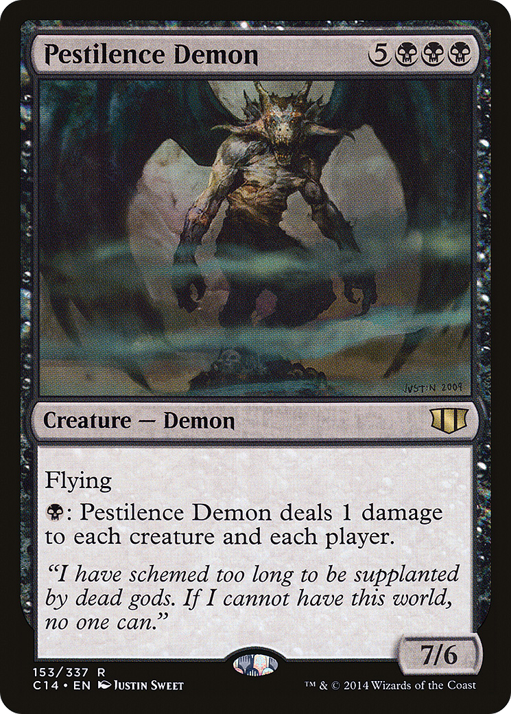Pestilence Demon [Commander 2014]-1