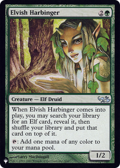 Elvish Harbinger [The List]-1