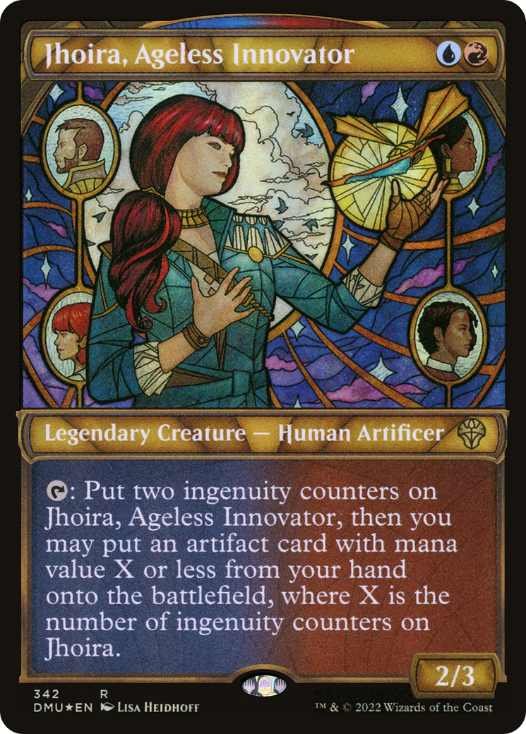 Jhoira, Ageless Innovator (Showcase Textured) [Dominaria United]-1