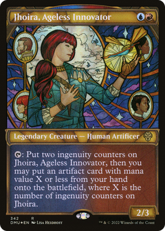 Jhoira, Ageless Innovator (Showcase Textured) [Dominaria United]-1