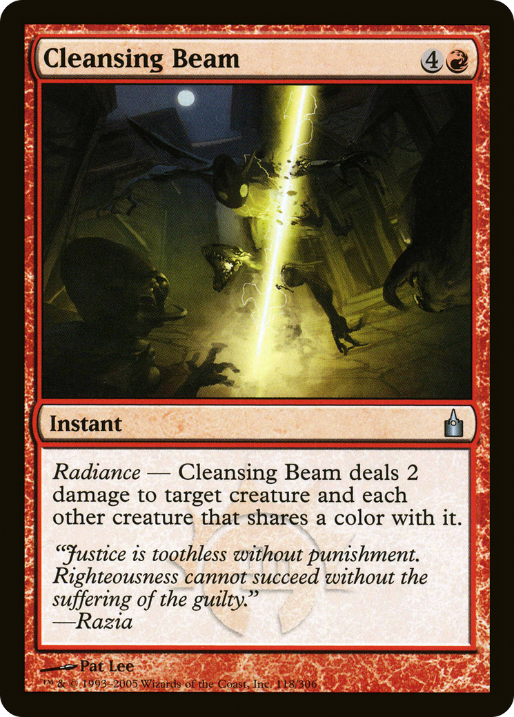 Cleansing Beam [Ravnica: City of Guilds]-1
