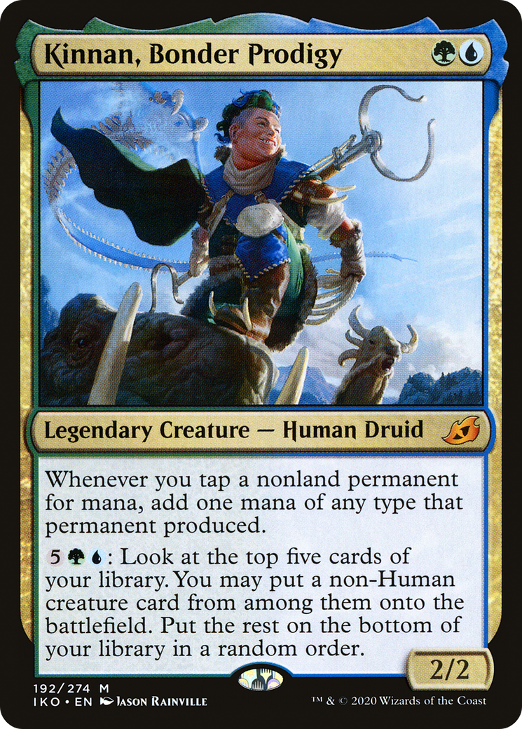 Kinnan, Bonder Prodigy [Ikoria: Lair of Behemoths]-1
