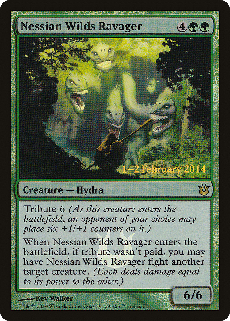 Nessian Wilds Ravager [Born of the Gods Prerelease Promos]-1