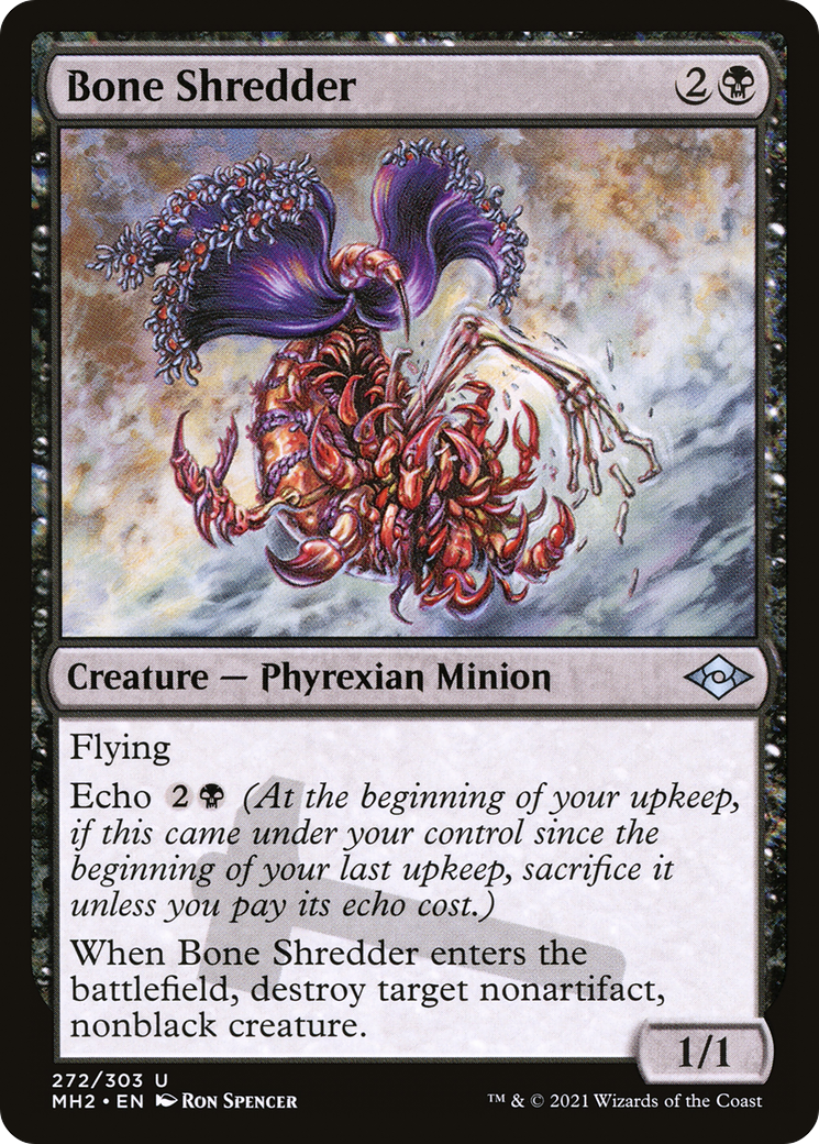 Bone Shredder (MH2-272) - Modern Horizons 2 Etched Foil-1